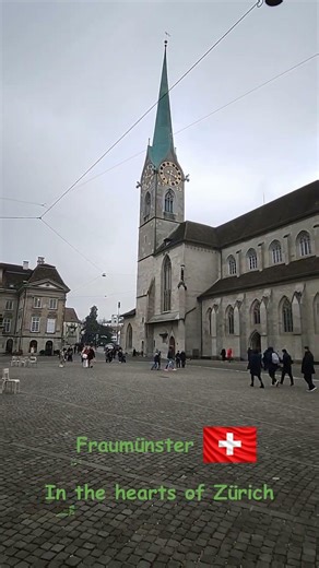 Framünster in Zürich #travel #zurich #switzerland #church