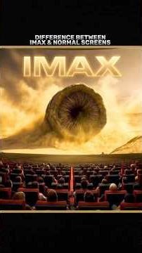 Difference Between Normal & Imax Screens #imax #normal #movies