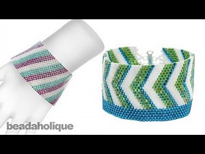 Instructions for Making the Beadaholique Peyote Bracelet Kits with Size 10/0 Beads