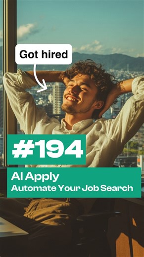 Bestapps | Artificial Intelligence | AI Agents on Instagram: "Comment “APPLY” to get the link! Struggling with job applications? AI Apply makes it effortless. This AI-powered tool writes tailored cover letters and resumes in seconds, increasing your chances of landing interviews. Just enter the job link, and AI Apply does the rest! ✅ Instantly generate resumes & cover letters ✅ Customize applications to match job descriptions ✅ Boost your chances of getting hired ✅ Save hours on job hunting ✅ AI