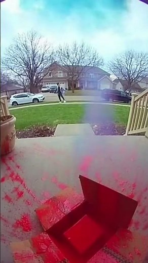 Porch Pirate Bait Box Exploding Glitter Bomb #porchpiratebomb #funnycamera #failcompilation