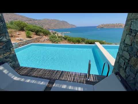 Blue Palace Plaka Elounda, a Luxury Collection Resort, Crete Deluxe Suite Private pool, room tour.