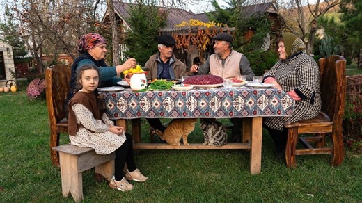 秋日乡村Vlog｜为自己做一顿简单的午餐，炊烟升起时心就静了。🍁