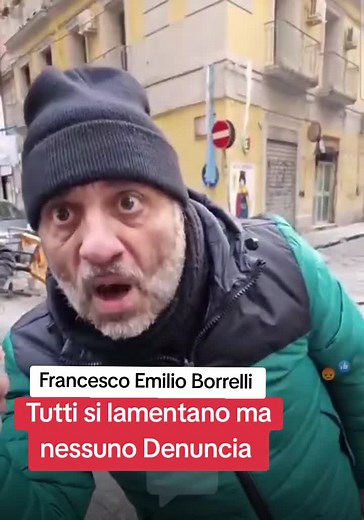 Francesco Emilio Borrelli Discusses Urban Concerns