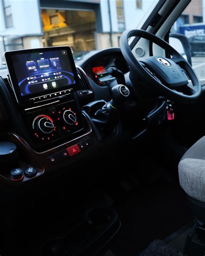 Motorhome Retrofits on Instagram: "We upgraded this 2012 Swift Bolero motorhome with an Alpine INE-F904DC, which features dedicated motorhome navigation on a 9" touchscreen display, wired Apple CarPlay & Android Auto connectivity & more! Not to mention a serious audio upgrade, now featuring German hand made Eton component door speakers & A-pillar mounted tweeters - with 2.5mm Comfort Mat sound deadening for cleaner audio and reduced road noise... 👉Interested? Get in touch via our contact form t