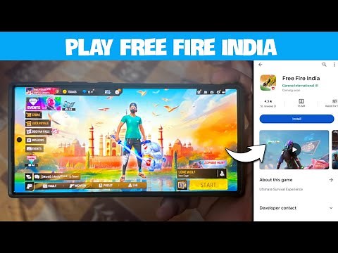 Download FREE FIRE INDIA Today From Play Store