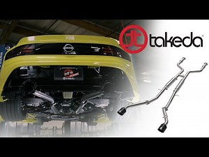 aFe POWER 2023-2025 Nissan Z 3.0L(tt) Takeda Cat-Back Soundclip with Dyno