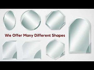 Headquarters for Colorful Frameless Mirrors – Custom Made to Your Size – Beveled or Polished Edges