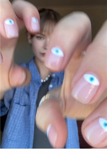 Protective Evil Eye Nails for New Year Celebrations