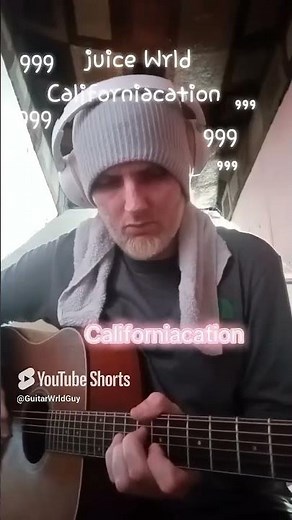 juice Wrld Californiacation acoustic guitar 📔🎸999#999 #guitar#newacoustic #999forever#acousticguitar