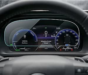 2PCS Car Screen Protector for 2023 2024 2025 2026 Toyota Crown XLE/Limited/Nightshade/Platinum Accessories Dashboard Nano Touchscreen Protector Film HD Clear Bubble Free 12.3''