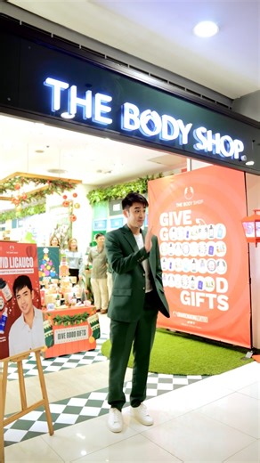 🎉✨ A huge thank you to David Licauco for visiting us at The Body Shop Megamall! 🌼💖 He picked some amazing bath & body gifts that are perfect for this festive season. ​ ​ Don’t worry—his favorites are waiting for you! Come by and find your holiday must-haves! 🎁💚​ ​ Visit our stores. You can also order via 📱 0917-1800-259 (Viber or SMS).​ ​ Terms and Conditions apply. Per DOH-FDA CCHUHSRR Permit No. 0848 s. 2024.​ ​ For more offers, please visit the following: Website: www.thebodyshop.com.ph
