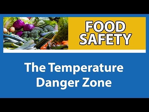 The Temperature Danger Zone | Food Safety for People with Weakened Immune Systems [Part 2 of 9]