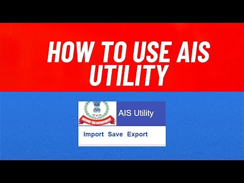 HOW TO USE AIS UTILITY IN INCOME TAX #update #incometaxact