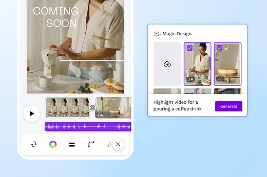 Video Upscaler: Videoqualität verbessern mit KI | Canva