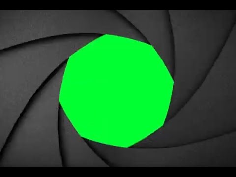 [4K] Camera Shutter and Overlay Green Screen