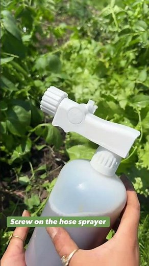 How to use hose end sprayer