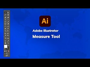 Adobe Illustrator - Measure Tool ( Lesson 47 )