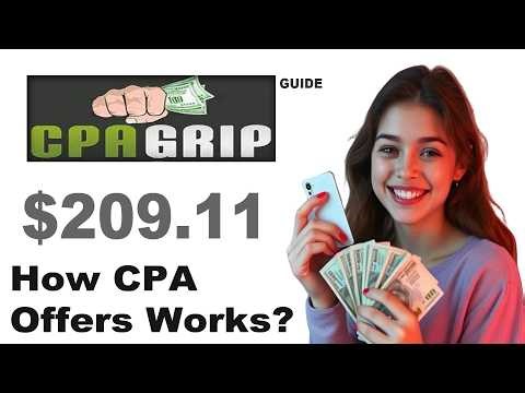 CPAGrip Guide | Learn CPA Offer Promotion for beginners
