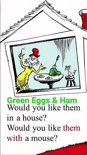 Dr Seuss - Green Eggs & Ham