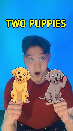 لعبة عدّ الجراء! 🐶😄 تعلّم الأرقام للأطفال #شورت