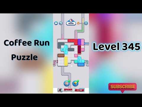 ☕ Coffee Run Puzzle Level 345 Walkthrough 🔍 | Coffee Run Level 345