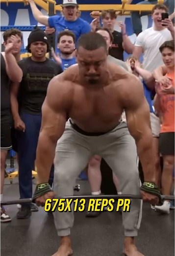 Larry Wheels: Mastering the 675 for 13 Reps Challenge