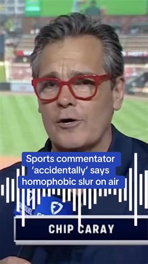 St Louis Cardinals commentator Chip Caray will not be suspended after his unfortunate slip of the tongue during a Pride Night commercial on Saturday night. The 60-year-old broadcaster hit the headlines for all the wrong re~ #fyp, #viral, #trend, #foryou, #fyps, #foryoupage, #trends, #trending, | Comedy Crumbs