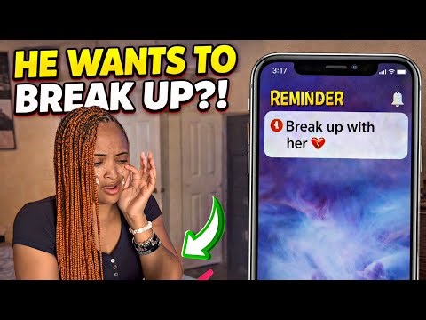 Setting A Reminder To Break Up With My Girlfriend!