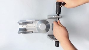 HQPASFY Gooseneck Lock, Gooseneck Trailer Hitch Locks Model TL-50 Coupler Trailer Lock, Gooseneck Hitch Lock Fit for Heavy Trailers, Livestock Haulers and RVs - Black