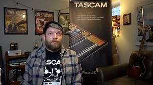 Tascam Model 12: How to Set Up and Record a Song (Multitrack Mixer, Recorder, Interface)