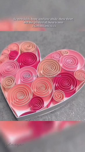 3.1K views · 60 reactions | Craft love with paper! The quilled heart shape is a beautiful basic that adds charm and warmth to any design. #DIYPaperFlowers #HandmadeArt #QuillingArt #CreativeCrafts #PaperCrafts | Quilling Art by Glaiza | Facebook