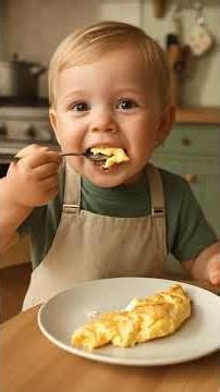Cute Baby Cooking