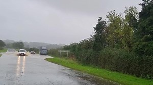 Police issue warning about the dangers of surface water on the roads as Storm Babet continues to affect the Skegness area. https://www.lincolnshireworld.com/news/watch-scenes-of-flooding-in-spilsby-area-and-how-storm-babet-is-affecting-the-coast-4378852 | Skegness Standard