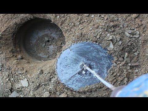 Homemade Tool for Drilling Holes