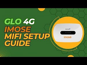 How to Setup your Glo Imose 4G MiFi and Change Password