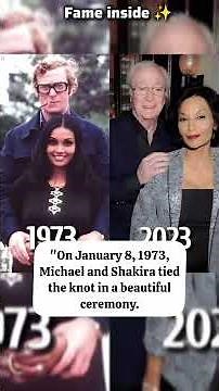 The Love Story of Michael Caine and Shakira Baksh #history #love #lovesong #popculture