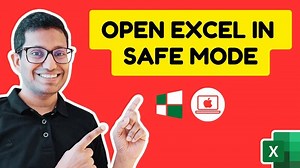 2 Easy Ways to Open Excel in Safe Mode (Windows   Mac)