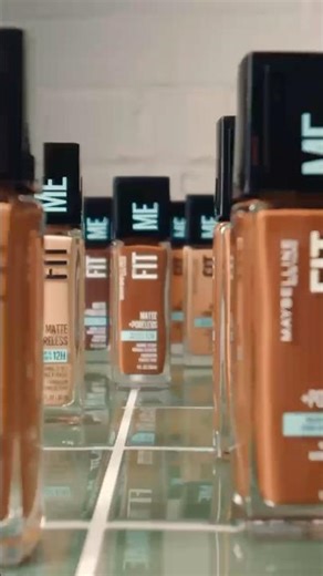 Fit Me Matte + Poreless Foundation lasts through even your busiest days 🗽✨