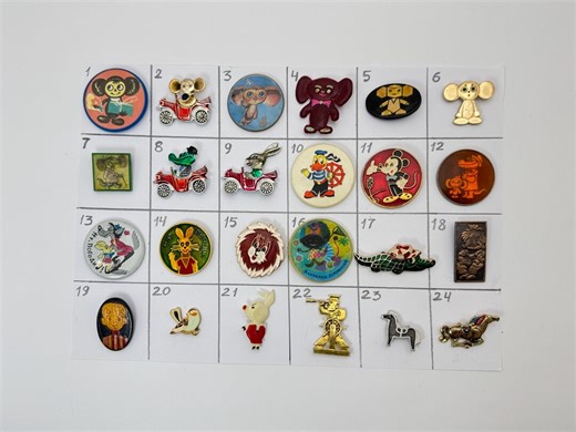 Vintage USSR Pins - Etsy