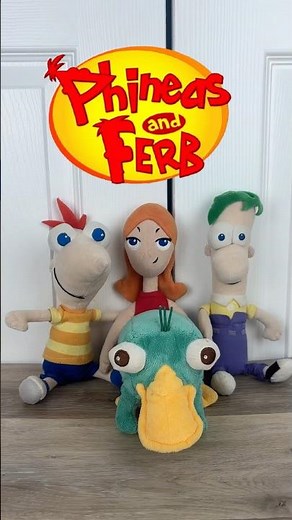 Our Phineas and Ferb plush collection! 🎢