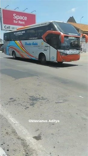 ROSALIA INDAH BUS CONVOY FROM SUMATRA TO JAVA #rosaliaindah #oktavianusaditya #busmania