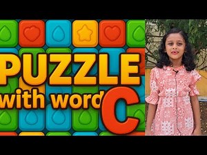 Letter C Game for Kids | Puzzle word game | Alphabet C with Fun Phonics & Puzzles | @SaalihaSheik