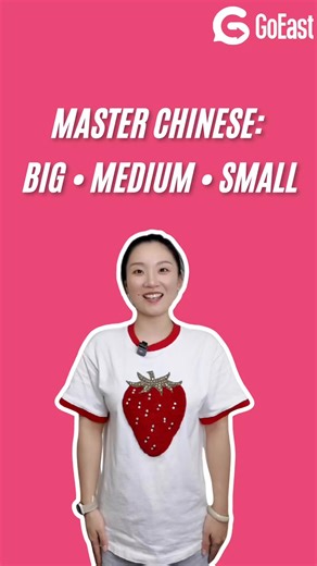 2.8K views · 46 reactions | Master 大, 中, 小 | Easy Chinese Vocabulary...