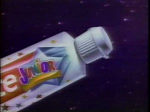 Colgate Junior Toothpaste Commercial - 1988