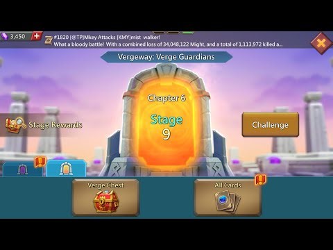 Lords Mobile Vergeway Chapter 6 stage 9