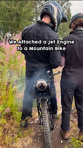 77K views · 18 reactions | @outsidebrendan went into blast off mode  retrofitting his bike with a jet engine in the latest episode of 'Failure is an Option'! Check out the full episode at the link in bio. #mtb #jet #jetbike #bike #diy #engineer | Outside Watch | Facebook