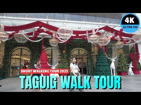 [4K] A SHORT WALKING TOUR IN BGC TAGUIG CITY SEPTEMBER 2025