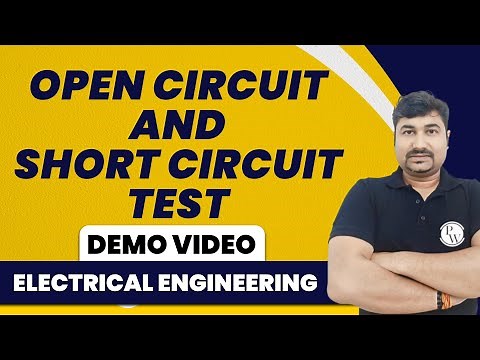 Open Circuit And Short Circuit Test - Demo Video | Electrical Engineering | GATE