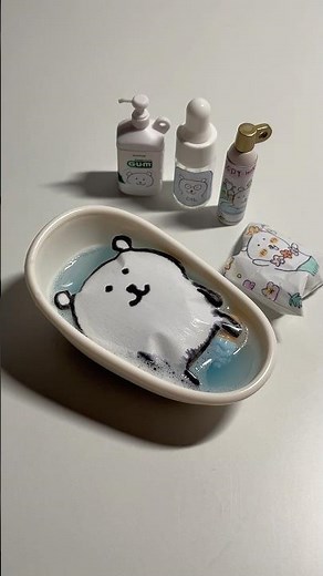 담곰이의 반신욕하기 전 나이트루틴 🫧#농담곰 #asmr